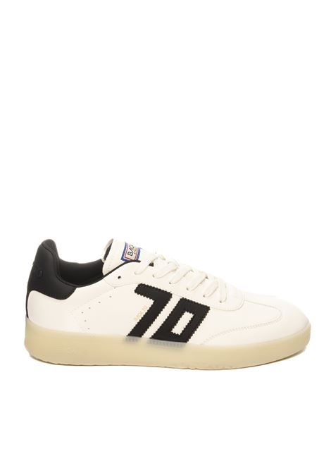 Sneaker boston bianco/nero BACK 70 | BOSTONB20-WHT/BLK